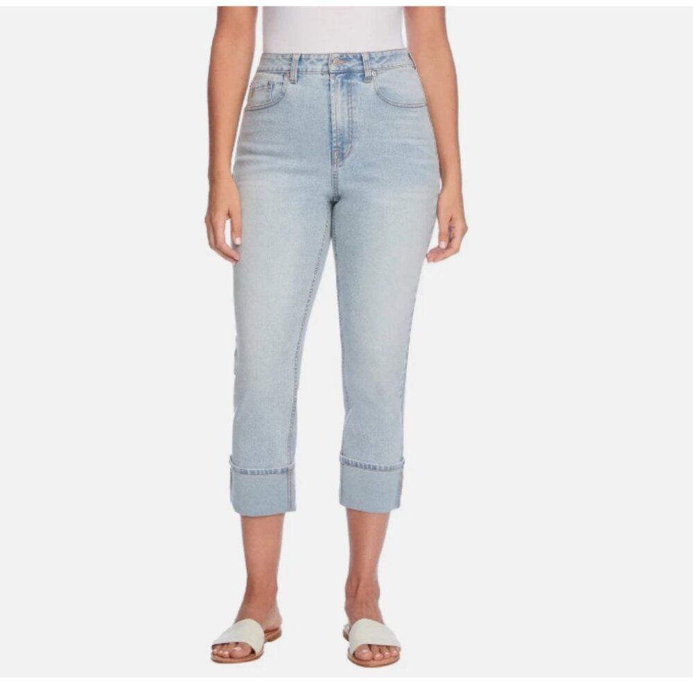 Frye Women's Cuffed Crop Jean, Size 6/28